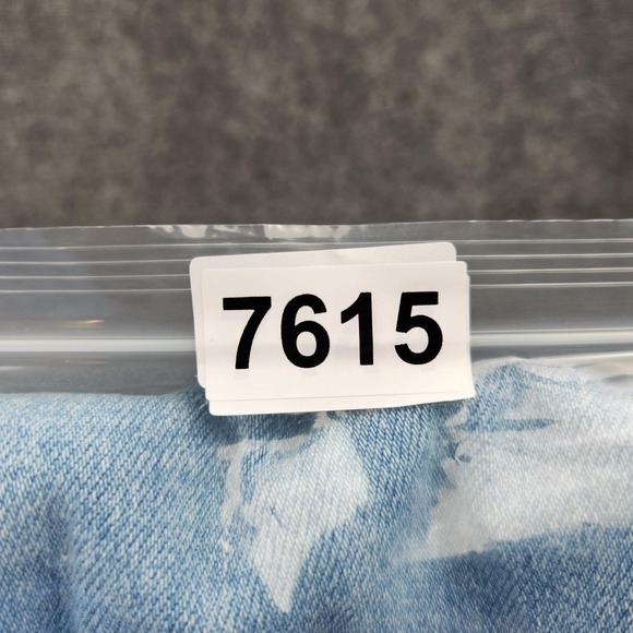 KanCan Wide Leg Jeans Womens 11/29 Light Wash Blue High Rise Crop Stretch Denim - Picture 9 of 9